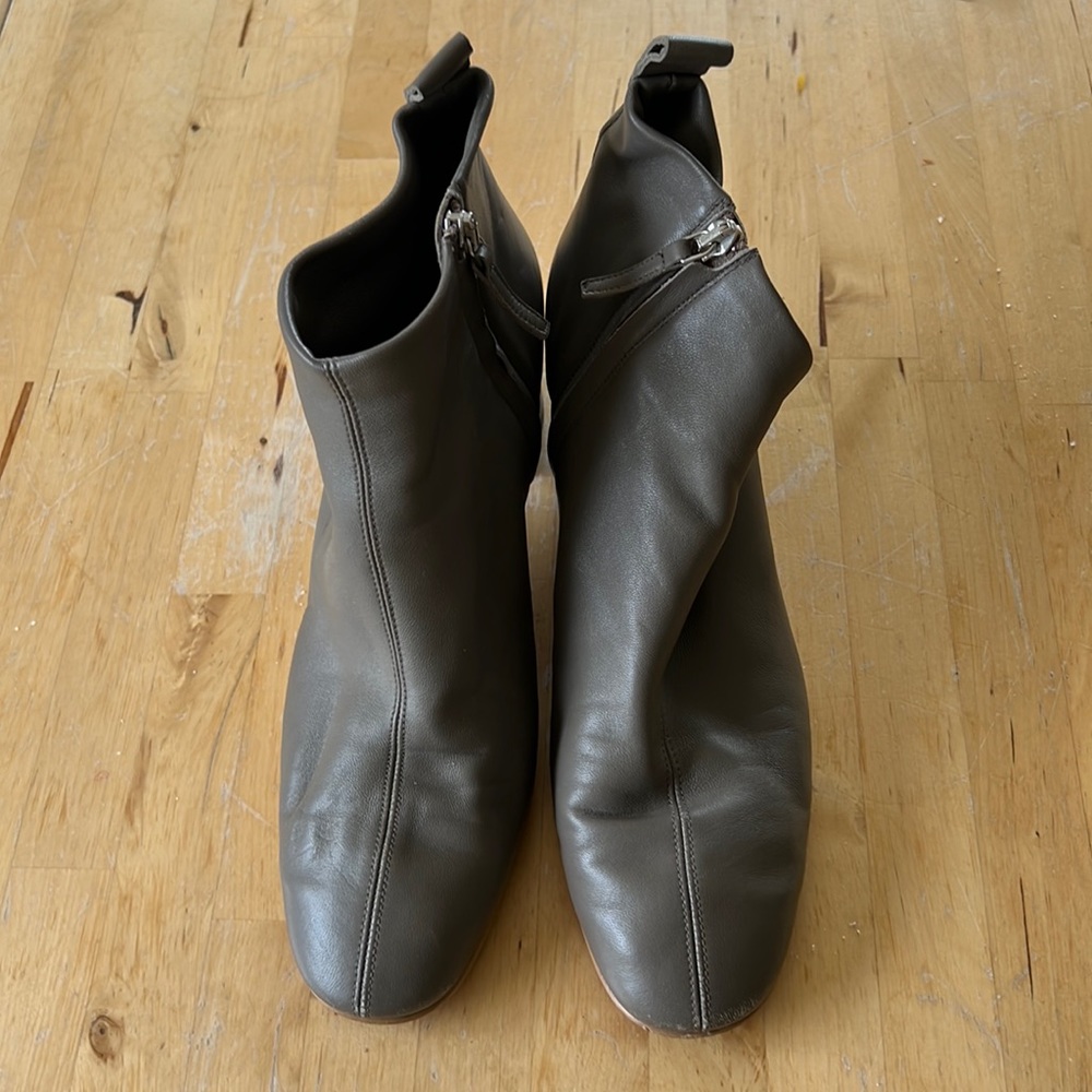 Everlane booties- beautiful leather inside and out
